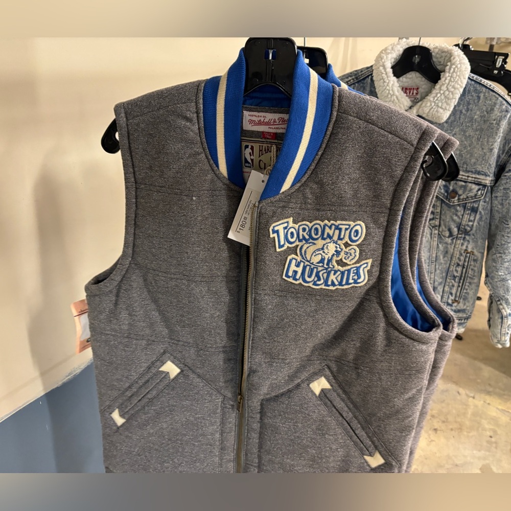 Brand new Toronto Huskies isolated vest
